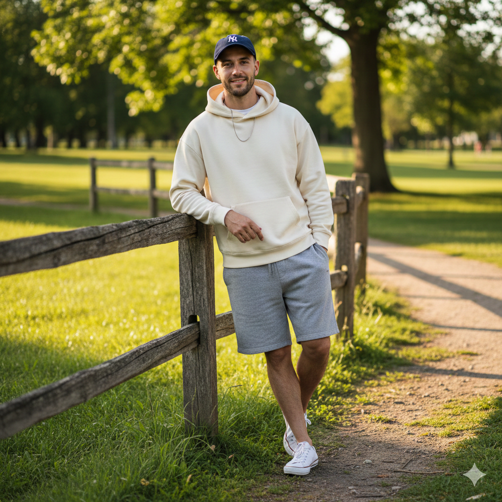 플리스 캐주얼 반바지